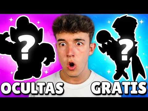 NUEVAS SKINS OCULTAS *ALGUNAS GRATIS* en BRAWL STARS | SNEAK PEEK