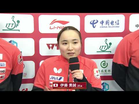 【インタビュー】日本代表 6戦全勝!スウェーデンにストレート勝利|ITTF混合団体ワールドカップ2025 STAGE2