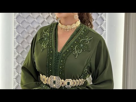 سحر القفطان المغربي: أناقة تقليدية بلمسة عصرية caftan marocain 2025