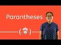Understanding Parentheses in Writing