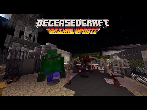 ¡UN PACK DE MODS DE APOCALIPSIS ZOMBI MUY EMOCIONANTE! - DeceasedCraft (Minecraft)