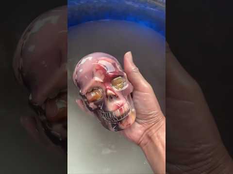 This Man Found A Stone Skull #shortsvideo