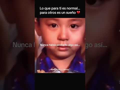 Probó carne por primera vez… y su reacción emocionó a todos ❤️ #reflexionesdeldia #menteinconscient