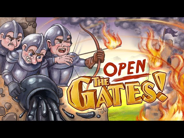 OPEN THE GATES - Medieval Fortress Building Tactical Strategy