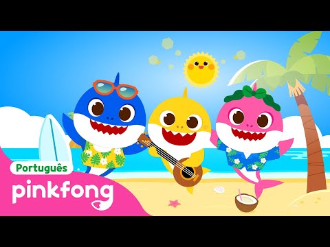 O Verão do Bebê Tubarão 🏖 | Esconde | +Compilação | Pinkfong, Bebê Tubarão! Canções para Crianças