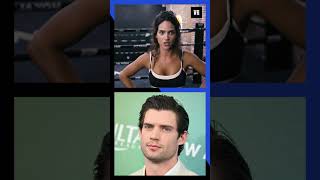 Adria Arjona can definitely beat Glen Powell in a fight #shorts