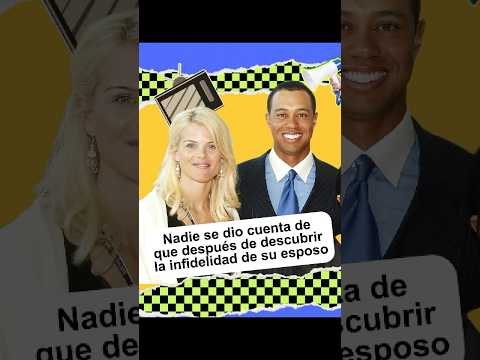 Nadie se dio cuenta de que, después de descubrir la infidelidad de su esposo La exesposa de Tiger
