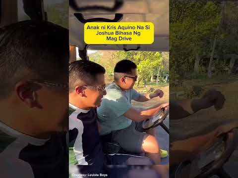 Anak ni Kris Aquino Na Si Joshua Magaling Ng Mag Drive ?❤️