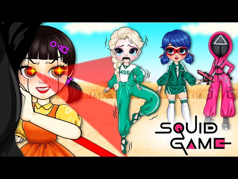 Disney Princess in SQUID GAME 2 | DIY Paper Dolls & Crafts