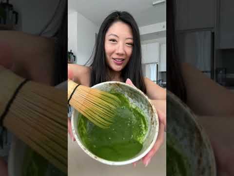 how to make ~ pumpkin spice cold foam matcha latte