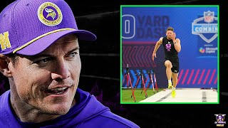 Vikings Combine RISERS & FALLERS + Post-Combine Mock Draft
