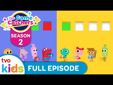 A Surprise Planet 🎉 | THE GAME CATCHERS 🪐 | Explore Space & Planets, Play Games 🕹️ | TVOkids