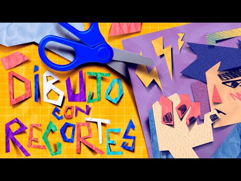 MI PRIMERA VEZ ILUSTRANDO CON RECORTES DE PAPEL | IvArt