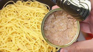 Do you have Spaghetti and canned Tuna at home? How to Make This Delicious Pasta in 10 Minutes