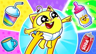 Bottle Feeding Song 🍼😿 | Funny Kids Songs 😻🐨🐰🦁 And Nursery Rhymes by Baby Zoo