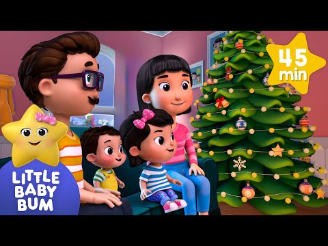 Christmas Eve Silent Night | Little Baby Bum | 🚌Wheels on the BUS Songs! | 🚌Nursery Rhymes