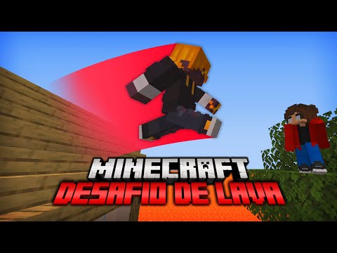 MINECRAFT, pero la LAVA sube al SALTAR