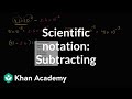 Scientific Notation Operations and Conversions