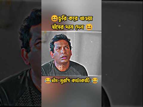 হাঁস চুরি খেয়ে জরিমানা দিলো মোশারফ করিম😆😂#ytshorts #viralvideo #youtubeshorts #fannyvideo