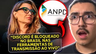ANPD BLOQUEIA LIVES NO DISCORD NO BRASIL... (e DISCORD RESPONDEU!)