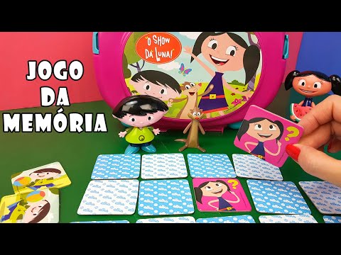 Jogando Jogo Da Memória Show Da Luna Tia Flá X Produção