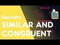 Exploring Similar and Congruent Shapes in Geometry