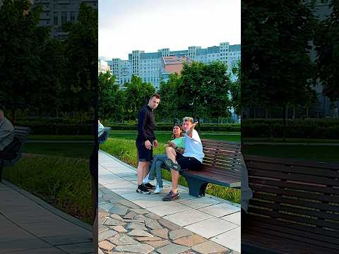 Flirted with the Wrong Girl and Had to Escape with Parkour!😂🫣  #kiryakolesnikov #funny #parkour