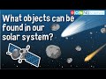 Comets, Asteroids, and Satellites