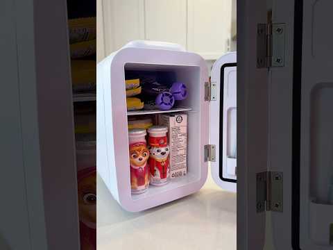 Toddler Mini Fridge 👑 #asmr #restock #minifridge #satisfying #relaxing #asmrsounds #momlife #fyp