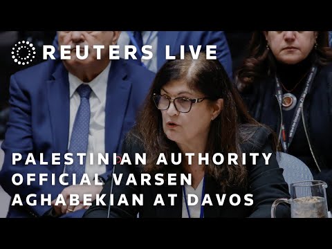 LIVE: Palestinian Authority Foreign Minister Varsen Aghabekian speaks at Davos