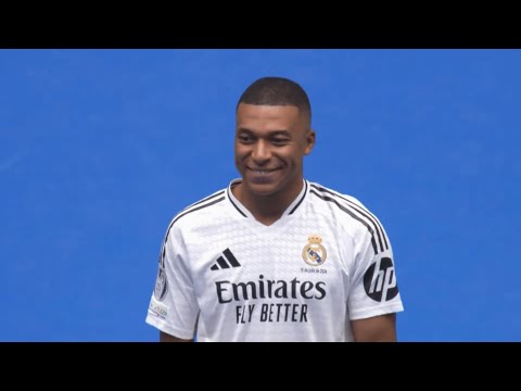 Kylian Mbappe First Day in REAL MADRİD