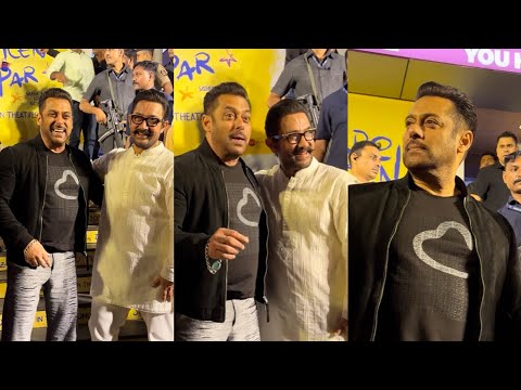 Shah Rukh Khan, Salman Khan, Rekha attend | Sitaare Zameen Par screening UNCUT | Aamir Khan with GF