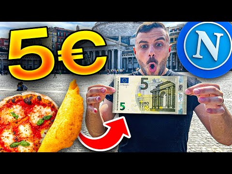 💶🍕COSA COMPRI A NAPOLI CON 5€?