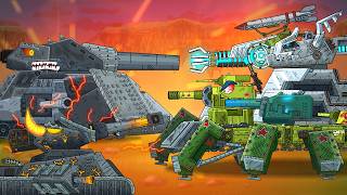 FINAL: LEVIATHAN VS KV-6! Ratté betrayed everyone! - Cartoons about tanks
