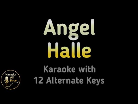 Halle – Angel Karaoke Instrumental Lower Higher Male & Original Key