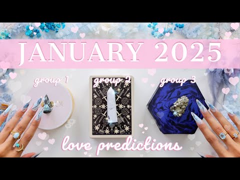 😏Your Detailed🔎🔮January 2025 LOVE Predictions💕💏🔥✨Psychic Tarot Card Reading✨🔮🧚‍♂️Pick-A-Card✨