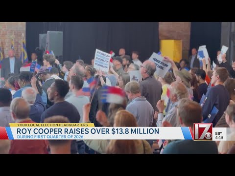 YouTube video thumbnail: First Quarter Fundraising Released in North Carolina Senate Race