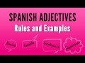 Using Adjectives in Spanish: Rules and Examples