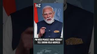 PM Modi Highlights Strategic India-Europe Cooperation During Norway Visit #shorts