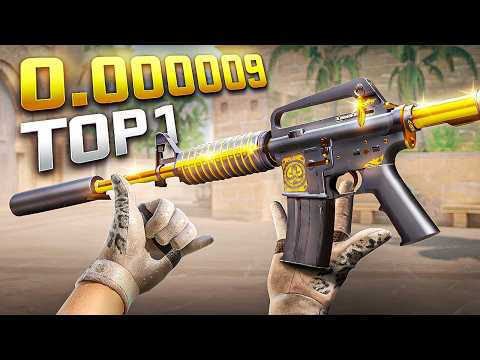 POV: VOCÊ TEM e ESTÁ JOGANDO com a M4A1-S KNIGHT TOP 1 do MUNDO! (float 0.000009)