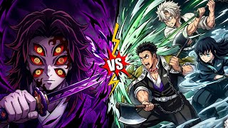 (3) KOKUSHIBO Vs HASHIRAS  Manga Fight | Demon Slayer Infinity Castle Arc | @Dheeraj_Explainer