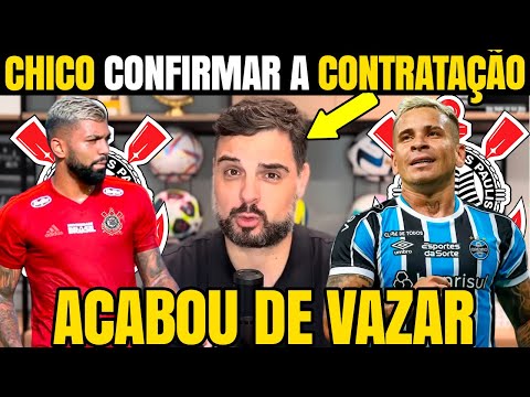 🚨INFORMAÇÃO VAZADA NO CORINTHIANS! ACERTO CONFIRMADO! CHICO GARCIA TRAZ A NOTÍCIA QUENTE DO TIMÃO