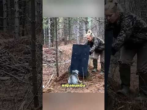 หญิงคนนี้ช่วยbobcatจากกับดัก...แล้วเรื่องทั้งหมดก็เกิดขึ้น