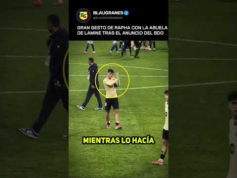 Cubarsí bromea con Pedri y le reclama que le quitó protagonismo 😅 #fcbarcelona
