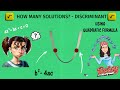 Exploring the Discriminant in Quadratic Equations