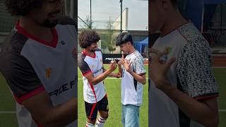 বাংলাদেশের সব থেকে বড় ফুটবলার হামজা চৌধুরীর সাথে দেখা হয়ে গেল😍 #freefire # #FFxJamalxHamza