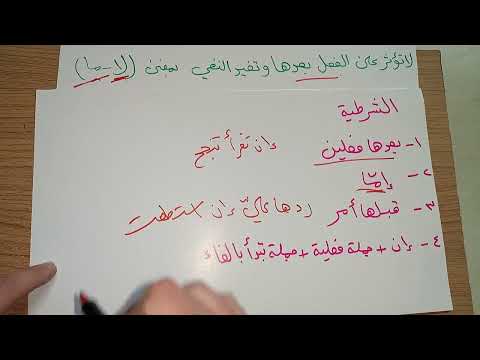 النفي (١٢) للصف السادس الإعدادي