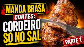 MANDA BRASA CORTES: Paleta de cordeiro na brasa - Parte 1
