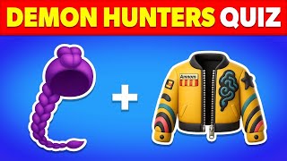 Guess KPop Demon Hunters Characters by Song & Emoji 🤩 Rumi, Mira, Saja Boys, Zoey, Baby Saja 2026