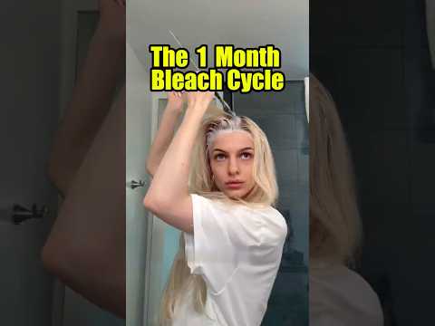 Root Touch-Up Routine: The 1-Month Bleach Cycle She Swears By